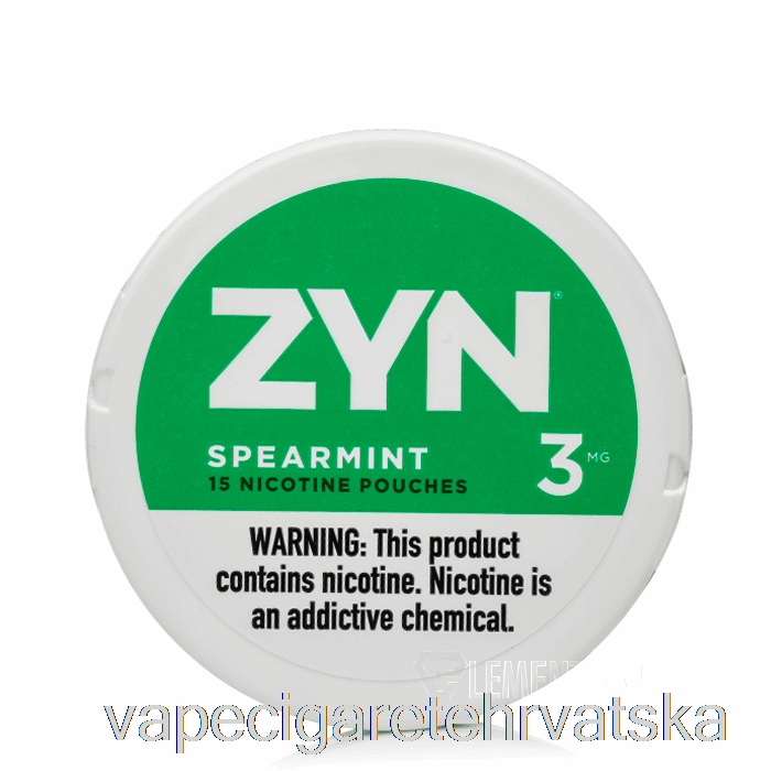 Vape Hrvatska Zyn Nicotine Pouches - Spearmint 3mg
